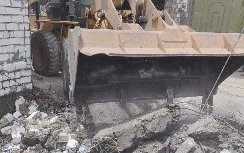 وقف مخالفات بناء في المحلة الكبرى