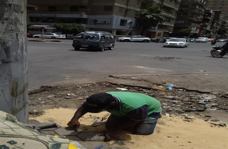تطوير شوارع الفالوجا مع محمد شاهين والحوتية وسوريا بالعجوزة