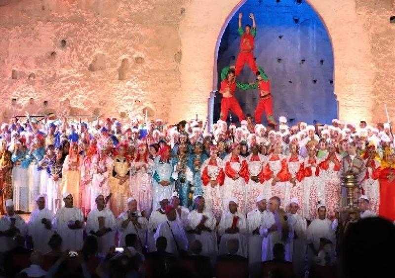 انطلاق المهرجان الوطني للفنون الشعبية بمراكش 22 يونيو