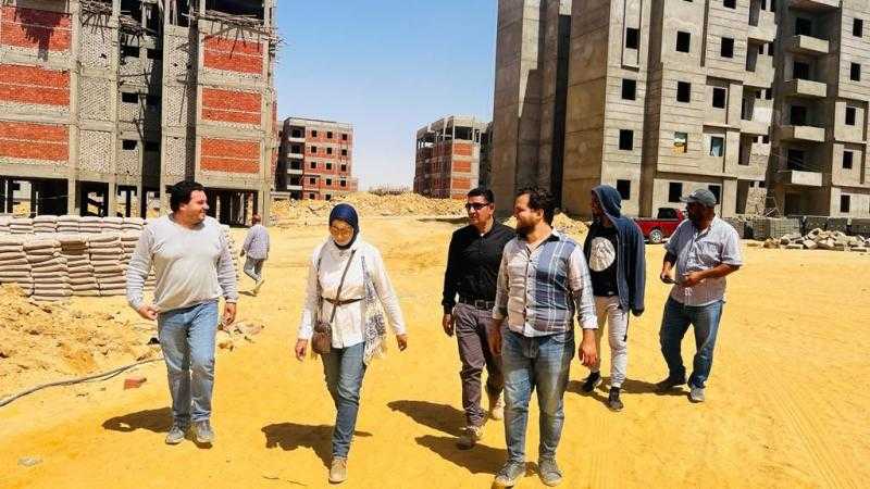 رئيس «جهاز السويس الجديدة» تتفقد أعمال المرافق والزراعة الجارية بالمدينة