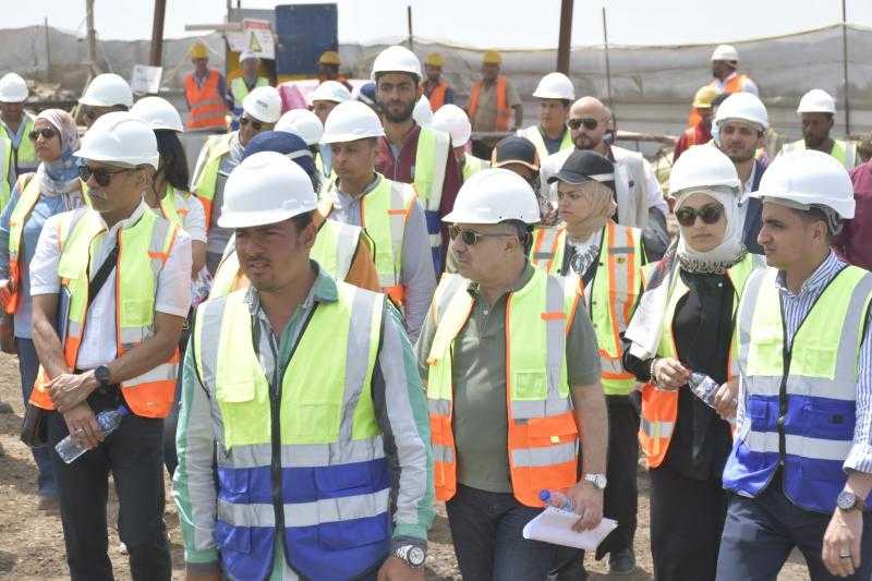رئيس مياه الشرب بدمياط يستقبل وفد البنك الدولي