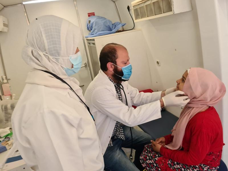 الكشف على 430 مريضا فى قافلة طبية بمركز الرحمانية فى البحيرة