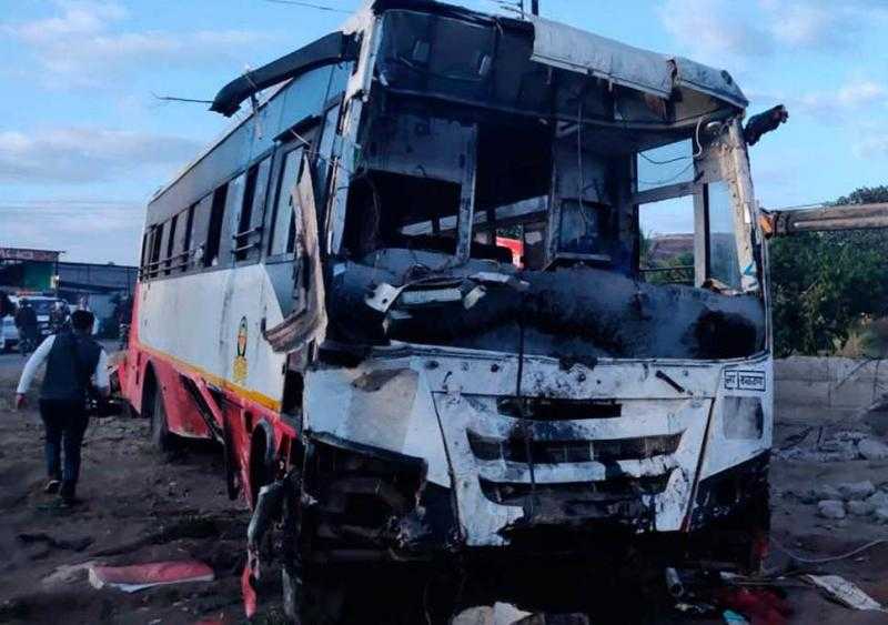 الهند: مقتل 10 وإصابة 57 آخرين في حادث سير