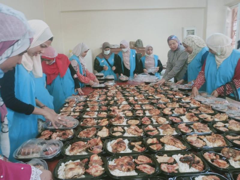 القومي للمرأة يواصل تدريبات ”مطبخ المصرية” في قرى حياة كريمة بدمياط l صور