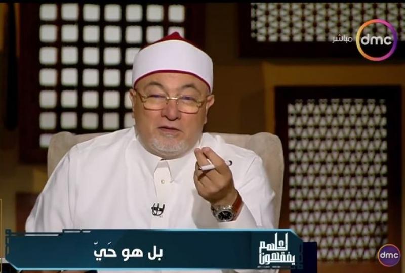 خالد الجندي: دار الإفتاء أكدت عدم جواز قول «النبي مات».. فيديو