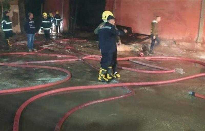 انتداب المعمل الجنائي لفحص آثار حريق نشب بشقة في كرداسة