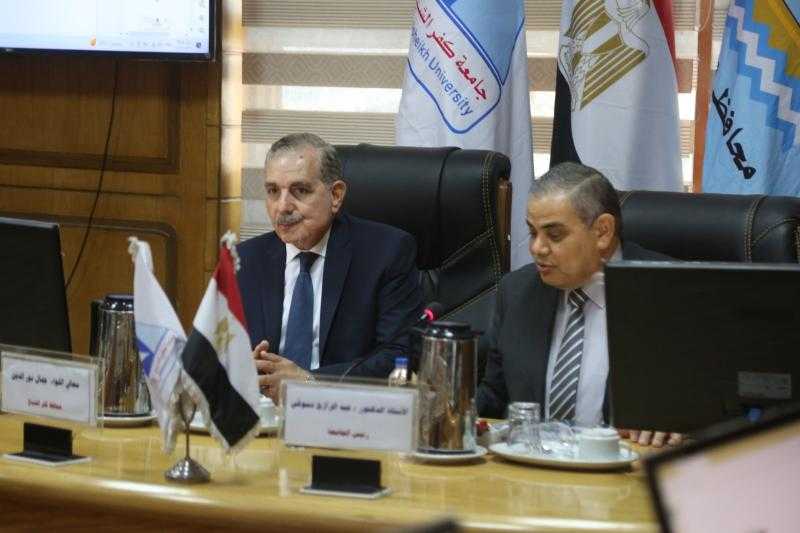 محافظ كفر الشيخ: إنشاء 4 مناطق لوجستية وأعمال تطوير مصيف بلطيم