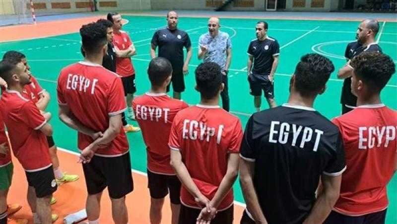 معسكر مفتوح لمنتخب الصالات استعدادا لخوض بطولة أمم أفريقيا