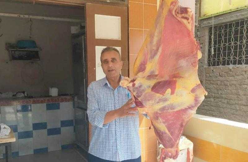 تحرير 6 محاضر وضبط لحوم لذبحها خارج السلخانة في حملة للطب البيطري بدكرنس