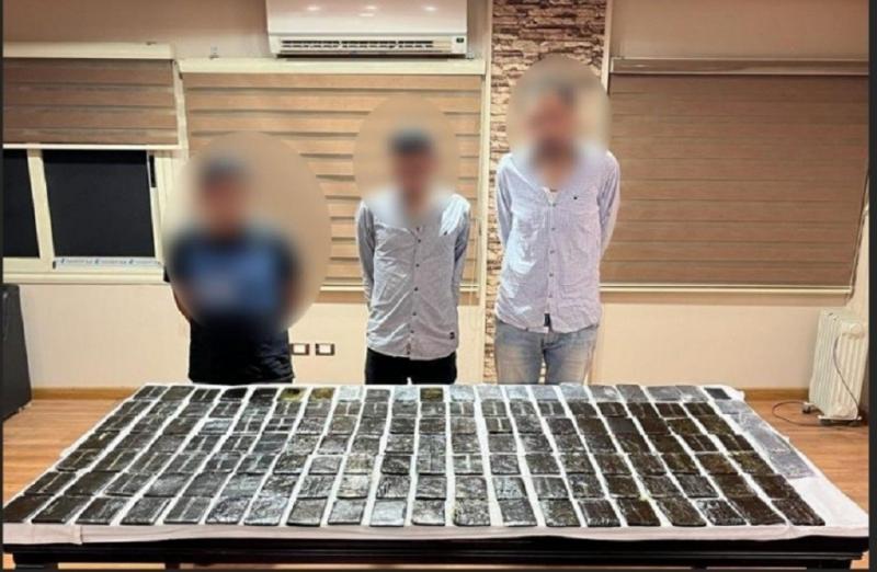 سقوط 3 أشخاص فى يد الأمن العام للاتجار بالحشيش في الإسماعيلية