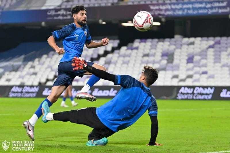 مصطفى شلبي ينتظم في التدريبات الجماعية للزمالك