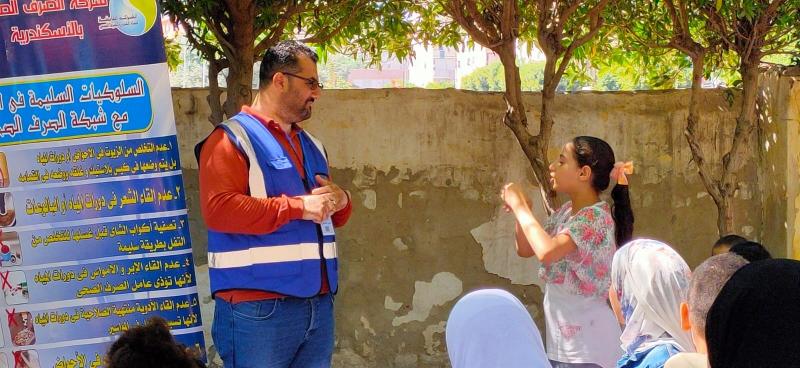 صرف الإسكندرية تبدأ فعاليات الأنشطة الصيفية من مراكز الشباب| صور