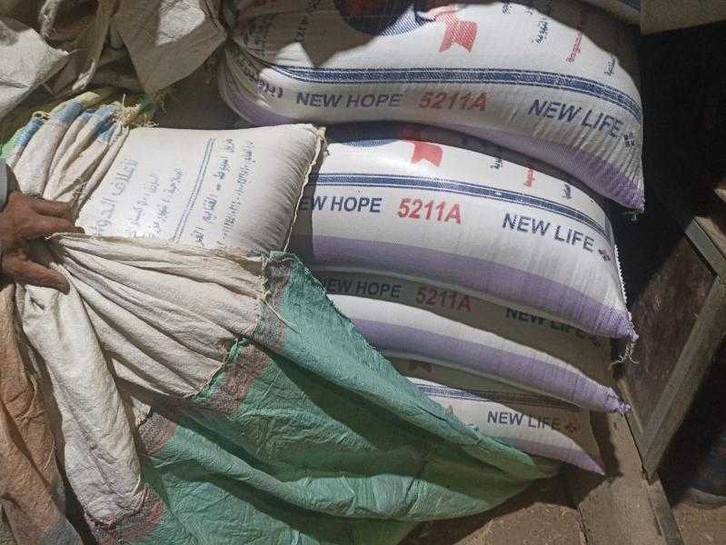 مصادرة 35 طن قمح جمعها تجار في أبو حمص بالبحيرة بدون ترخيص
