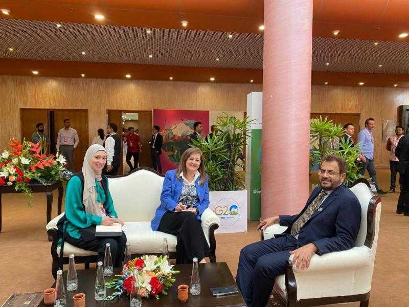 هالة السعيد تبحث مع وزير الاقتصاد العماني توقيع مذكرة تفاهم لتحديد مجالات التعاون الممكنة