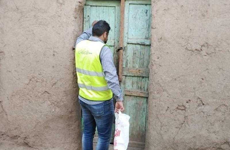 توزيع لحوم على 550 أسرة أولى بالرعاية فى الغربية