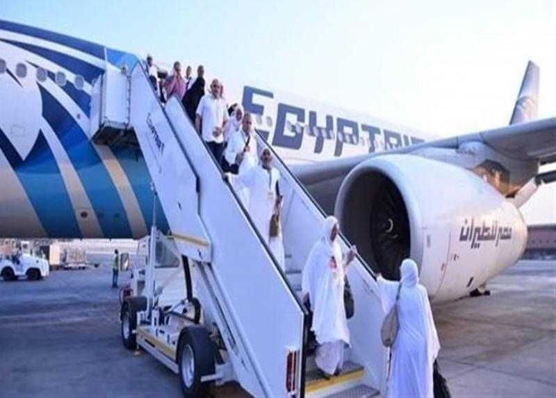 مصر للطيران تسير 17 رحلة جوية إلى الأراضي المقدسة اليوم