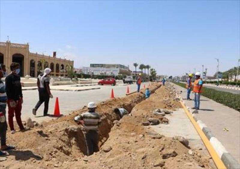 محافظ كفر الشيخ: وصول بريمة توصيل الغاز الطبيعي إلى قرى بيلا والحامول