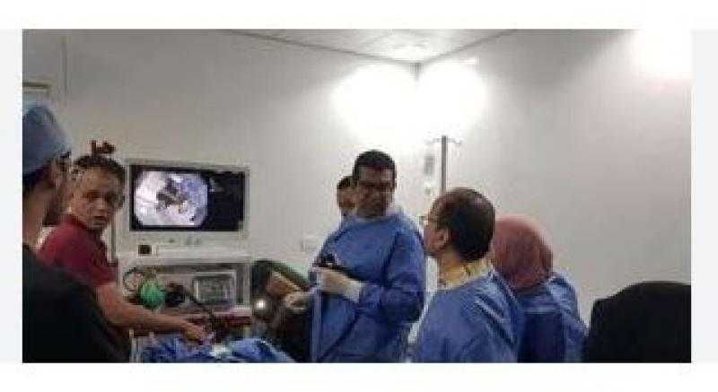 بدء تشغيل وحدة مناظير الجهاز الهضمي للأطفال في البحيرة