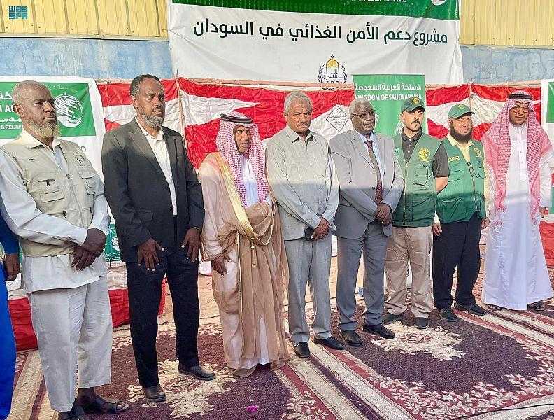 سلمان للإغاثة يدشن توزيع 60 ألف سلة غذائية ضمن مشروع دعم الأمن الغذائي في السودان