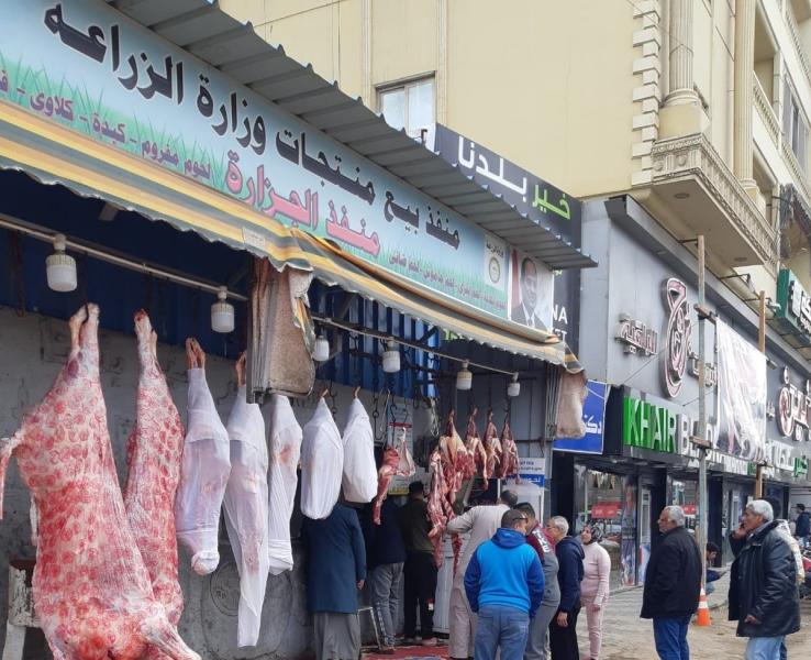 الزراعة: اللحوم متوفرة بمنافذ الوزارة باسعار أقل بنسبة 20%