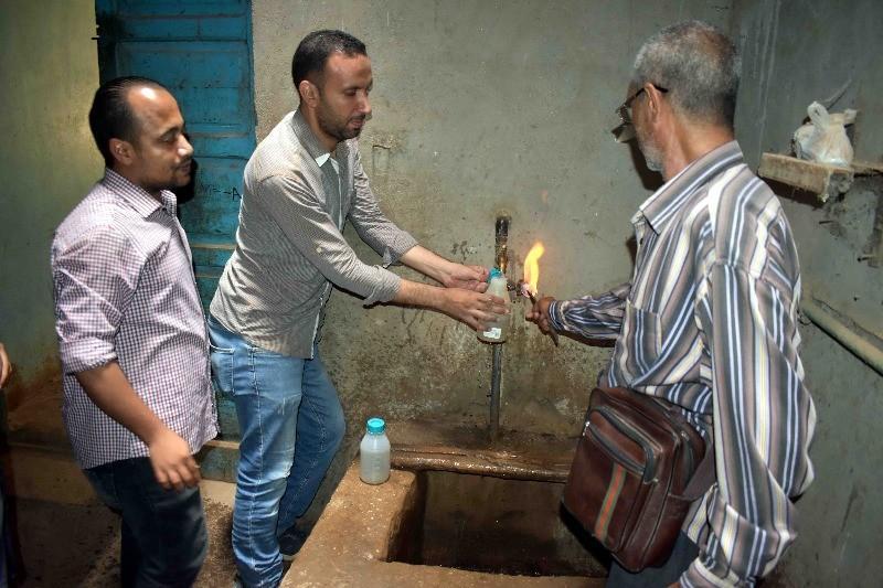 مياه سوهاج تطلق قافلة مائية لقرية نجع عوض بمركز المراغة بمشروعات حياة كريمة