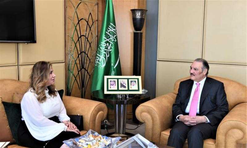سفير السعودية لدى مصر يستقبل ممثل المفوضية السامية للأمم المتحدة لشؤون اللاجئين لدى مصر