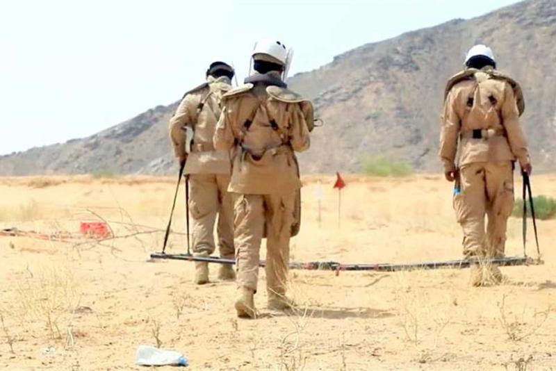 سلمان للإغاثة يُمدّد عقد مشروع ”مسام” لتطهير الأراضي اليمنية من الألغام لمدة سنة