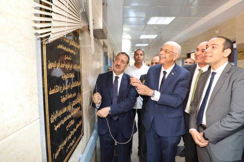 محافظ المنوفية ورئيس الجامعة يفتتحان توسعات مستشفى الأورام وقسم الطوارئ.. صور