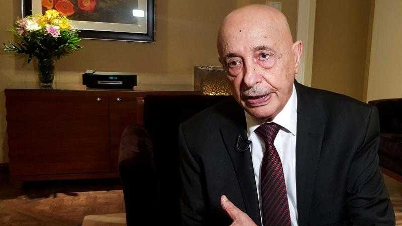 عقيلة صالح: مصر لم تتخل أبدا عن ليبيا