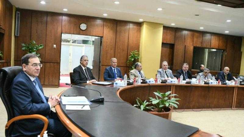 وزير البترول يلتقي رئيس شركة أرسيلور ميتال الجبيل السعودية لبحث التعاون المشترك
