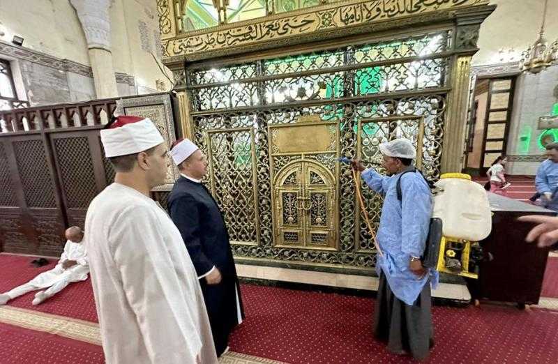 حملات لنظافة وتطهير المساجد في كفر الشيخ| صور