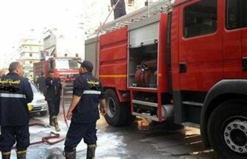 إخماد حريق في 4 أحواش بسوهاج