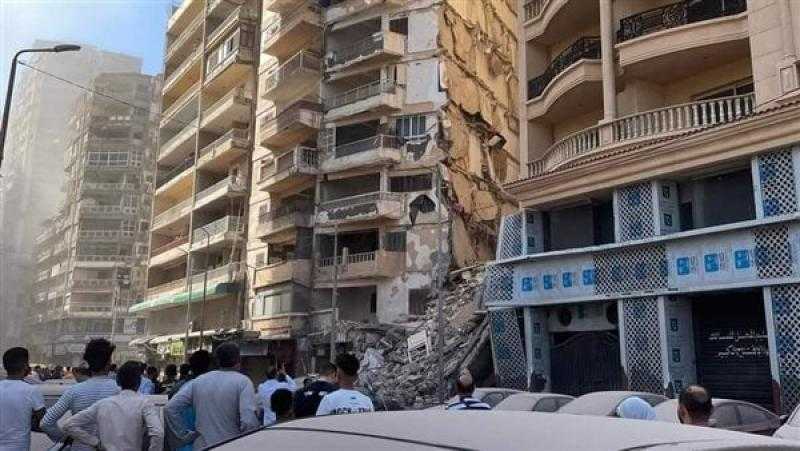 أمن الإسكندرية يلقي القبض على المقاول المتهم في حادث العقار المنهار