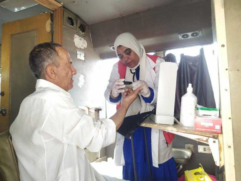الصحة: حملة «100 يوم صحة» تقدم أكثر من 50 ألف خدمة طبية مجانية للمواطنين