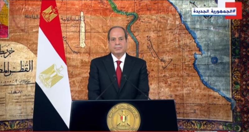 بث مباشر.. كلمة الرئيس السيسي للشعب المصري بمناسبة ذكرى ثورة 30 يونيو