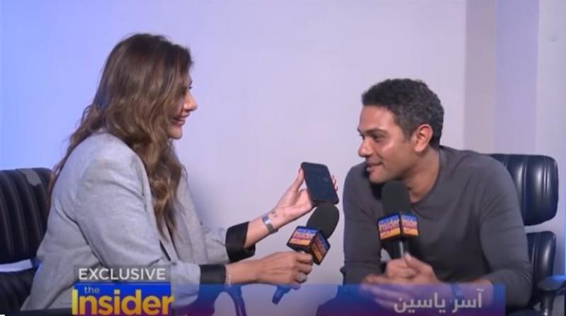 راندا جبر تفاجئ آسر ياسين بمكالمة مع طارق العريان لكشف تفاصيل ”الشايب”