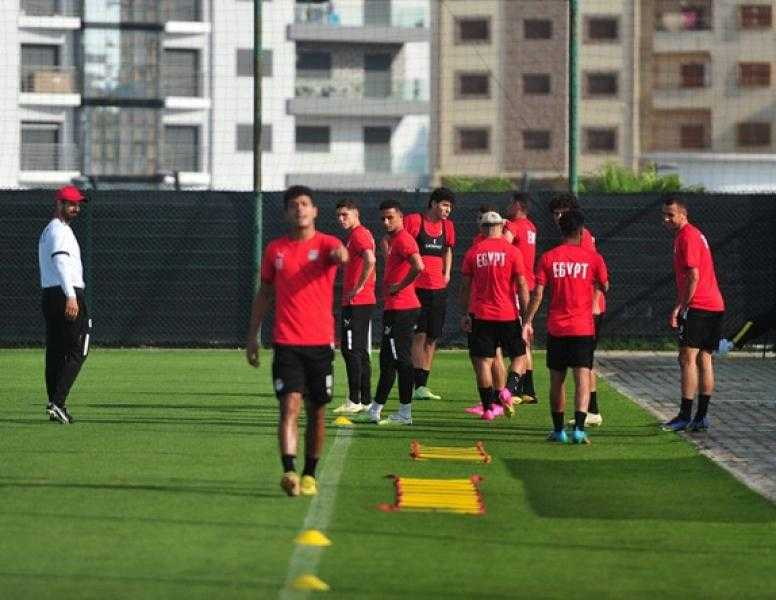 المنتخب الأوليمبي يستعد لمواجهة الحسم أمام الجابون