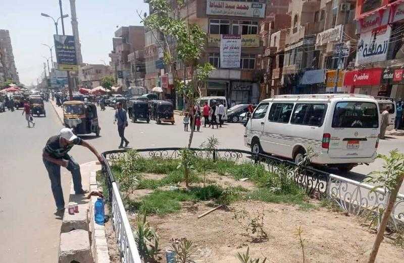 حملات نظافة في شوارع محافظة المنيا