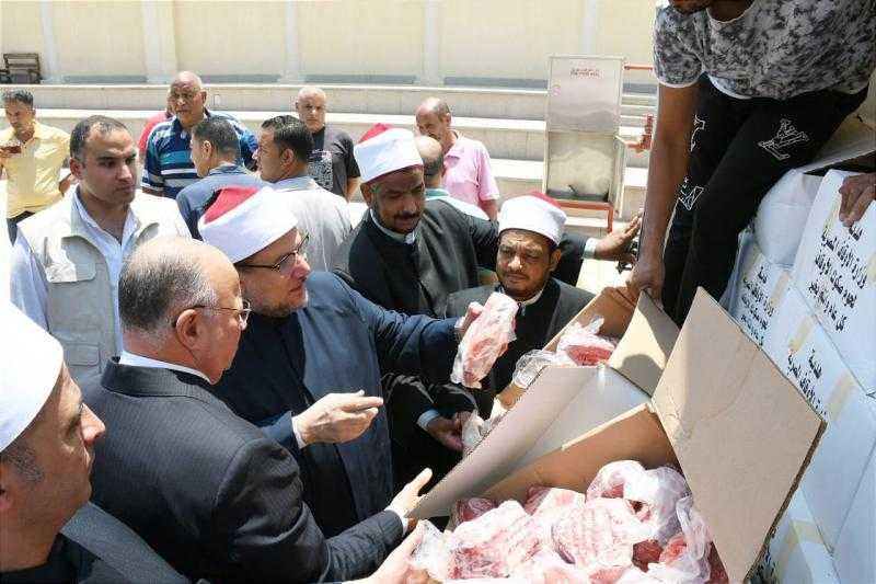 محافظ القاهرة يشيد بالدور المجتمعي بمشروع أضاحي الأوقاف