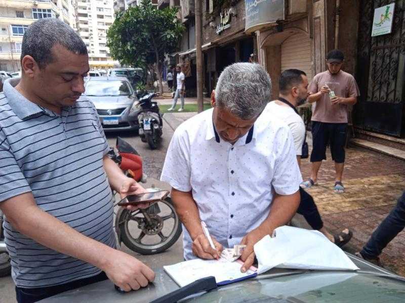 تحرير 3765 محضرًا متنوعًا لمحال منشآت مخالفة في الأسكندرية