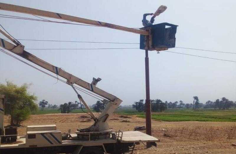 حملة لترشيد الكهرباء في مركز طهطا| صور