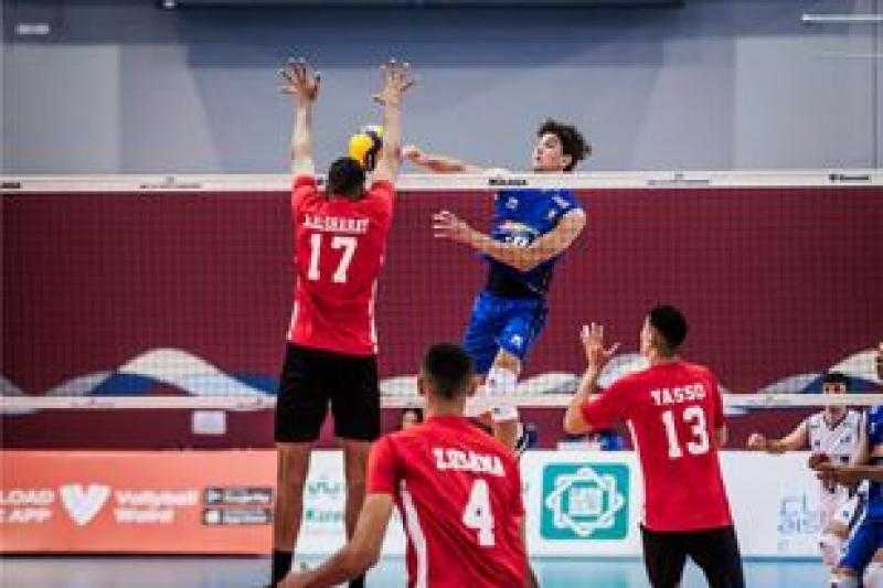 مصر تخسر أمام إيطاليا بمونديال شباب الطائرة