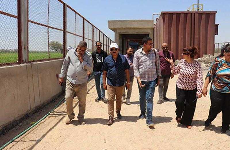 رئيس مياه أسيوط يتفقد محطة مركز أبوتيج لمتابعة سير أعمالها | صور