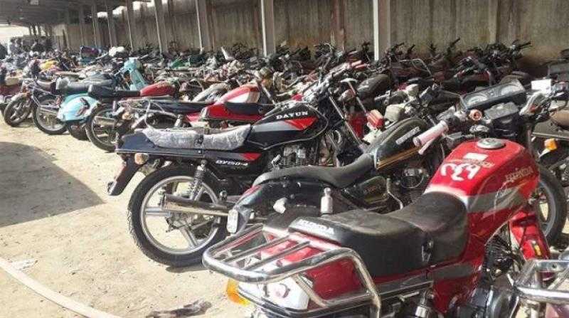 الكشف عن 308 دراجات نارية مُخالفة خلال حملة أمنية لرجال الداخلية