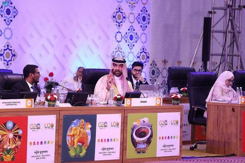 وفد سعودي يسلط الضوء على مبادرات التحول الحضري المستدام في U20 بالهند