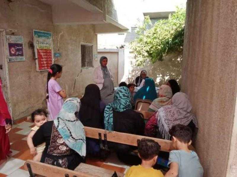 الكشف الطبي على 1200 مواطن بالمجان في ميت غمر بالدقهلية