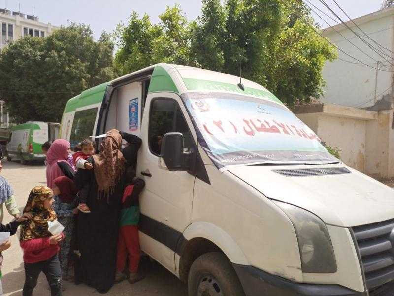 الكشف على 349 حالة خلال قافلة طبية بالظهير الريفي للمنتزه في الإسكندرية