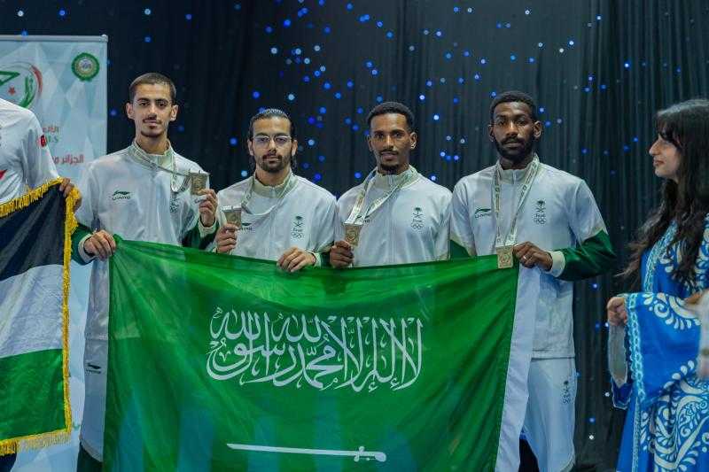 7 ميداليات جديدة لمنتخبات السعودية في دورة الألعاب العربية بالجزائر