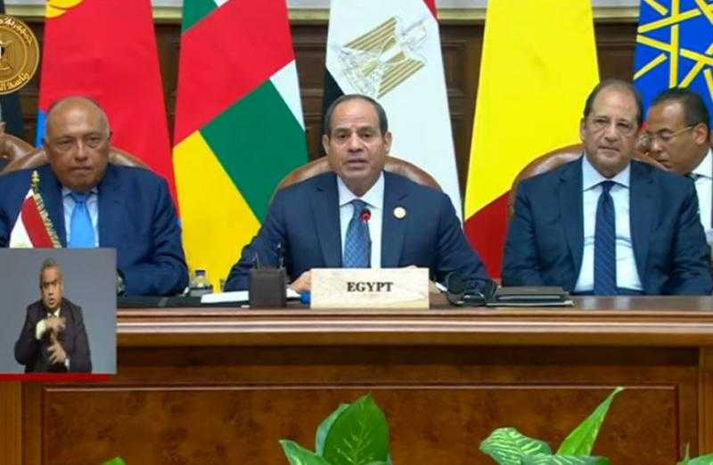 «قلوب المصريين تدمى».. الرئيس السيسي يوجه كلمة للشعب السوداني