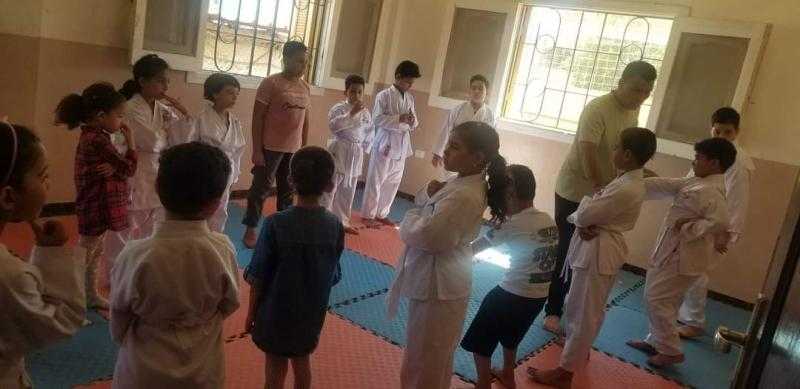 المشروع القومى للمراكز الرياضية بقرى حياة كريمة بكفرالشيخ يتواصل بـ«شنو» |صور